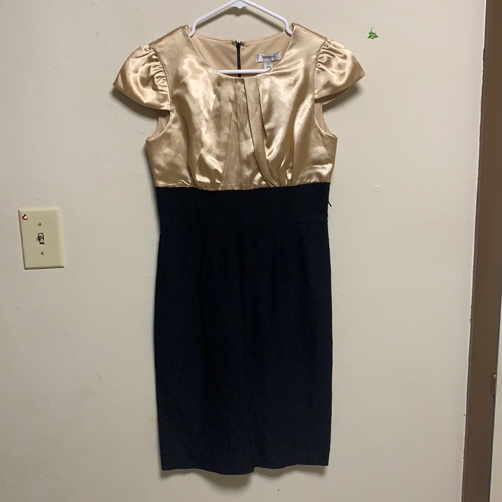 Black and Gold Dress